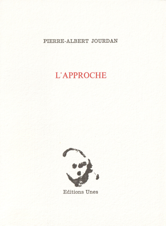 Knjiga Approche Pierre-Albert Jourdan