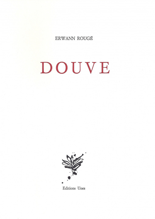 Knjiga Douve Erwann Rouge