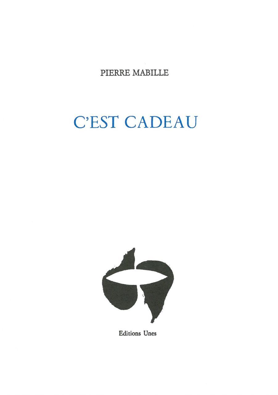 Knjiga C'est cadeau Pierre Mabille