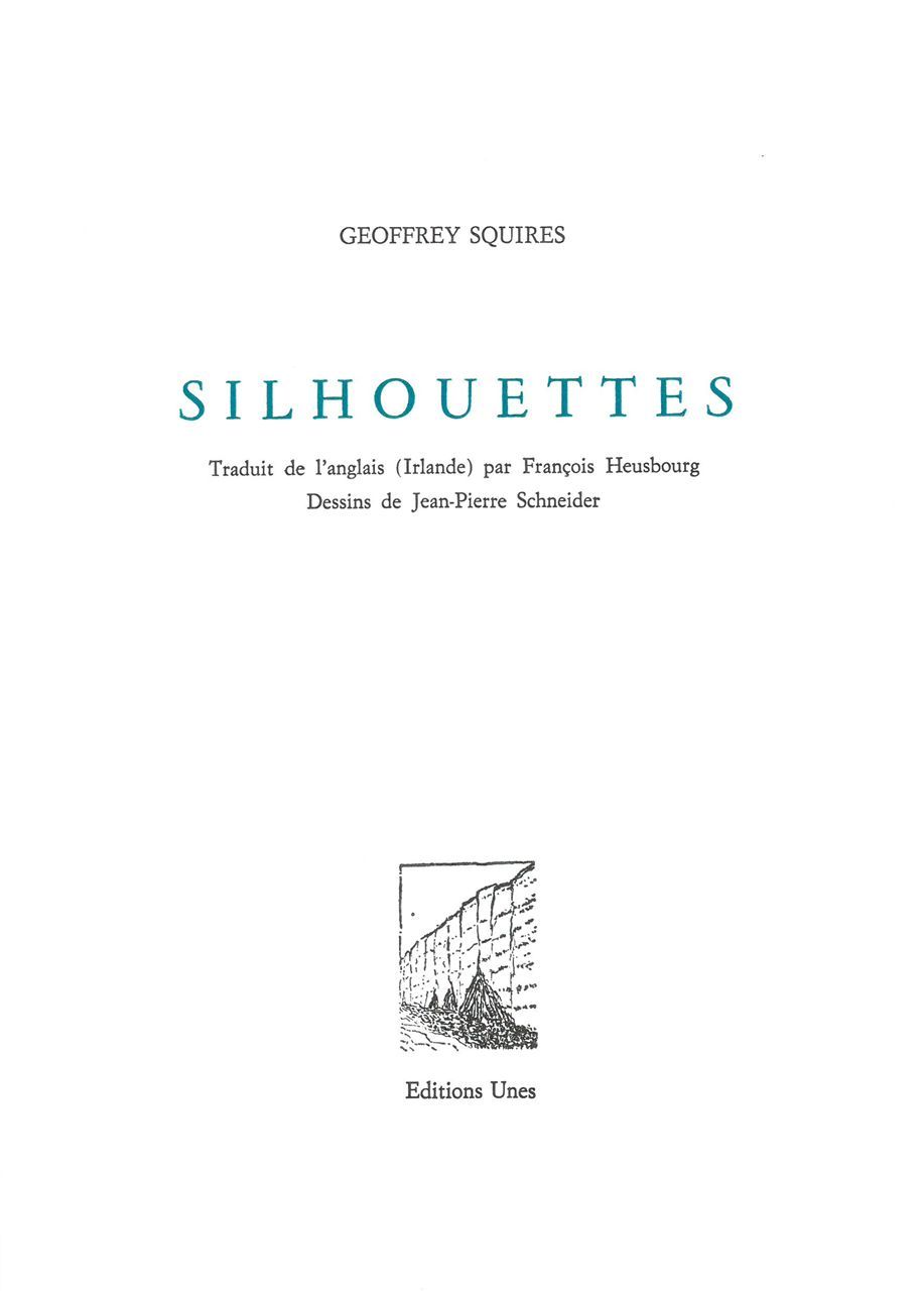 Book Silhouettes Geoffrey Squires