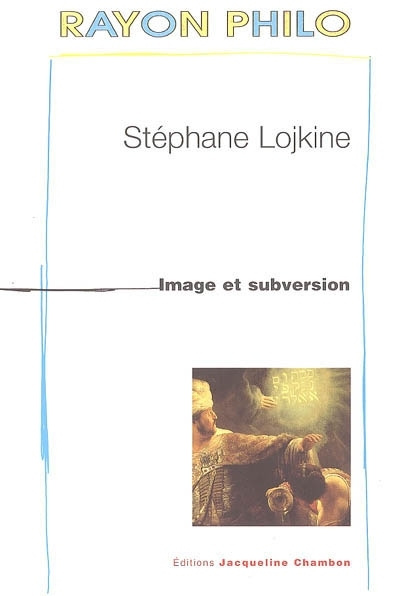 Knjiga Image et subversion Lojkine
