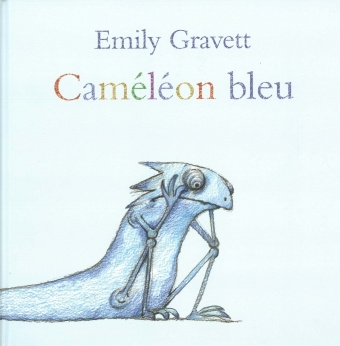 Książka cameleon bleu Gravett