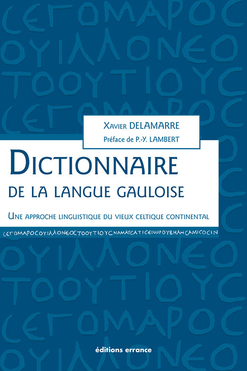 Kniha Dictionnaire de la langue gauloise DELAMARRE XAVIER