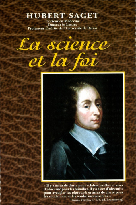 Buch La science et la foi Saget