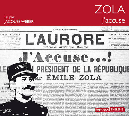 Knjiga J'accuse ! Jacques Weber