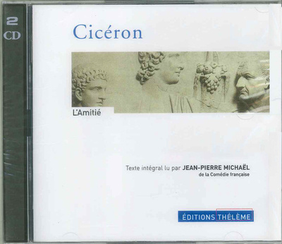 Knjiga L'amitié Cicéron