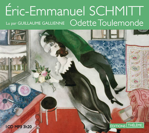 Livro Odette Toulemonde Éric-Emmanuel Schmitt