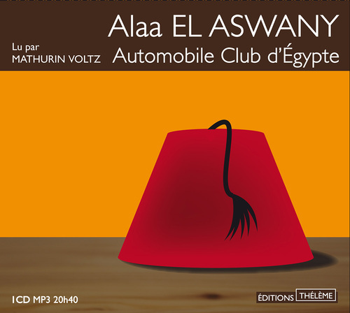 Carte Automobile club d'Egypte Alaa El Aswany