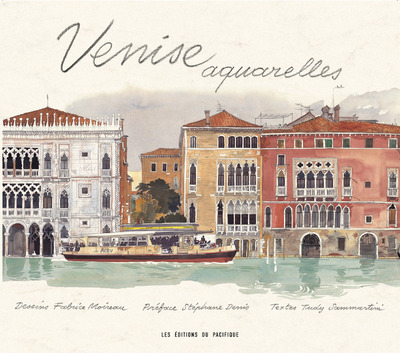 Kniha Venise Aquarelles Teodora Sammartini