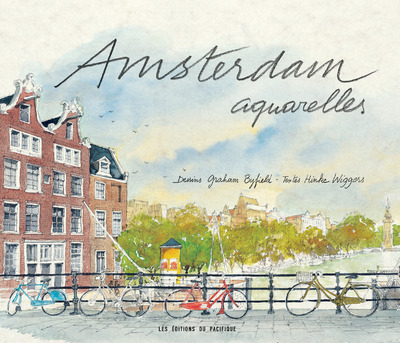 Carte Amsterdam Aquarelles Hinke J. Wiggers