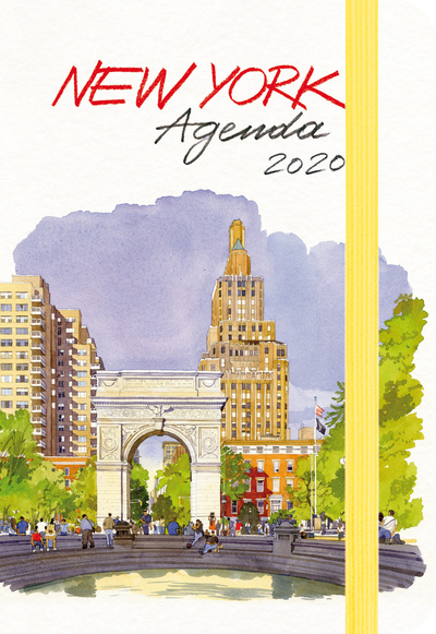 Kniha Agenda New York 2020 Fabrice Moireau