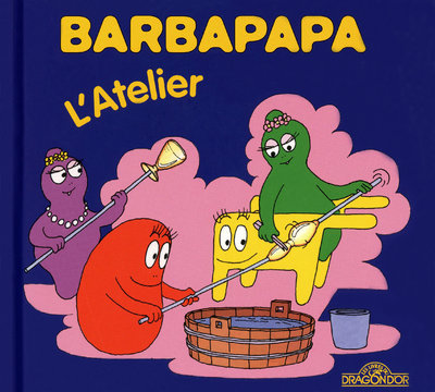 Kniha La petite bibliotheque de Barbapapa Annette Tison