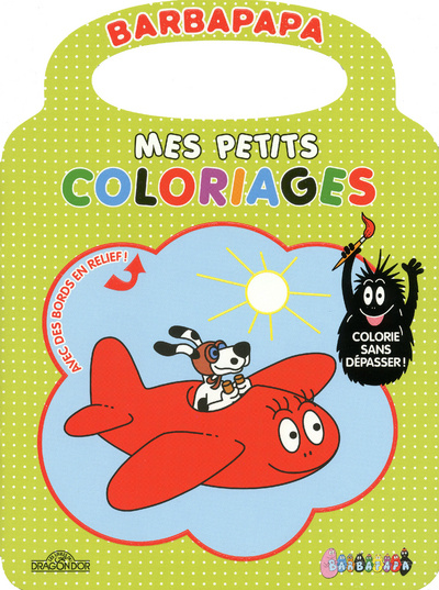 Kniha Barbapapa - mes petits coloriages - vert Annette Tison