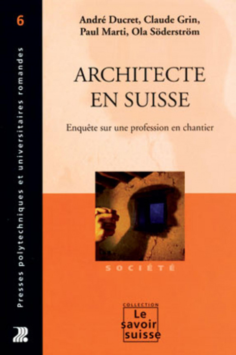 Kniha Architecte en Suisse Söderström