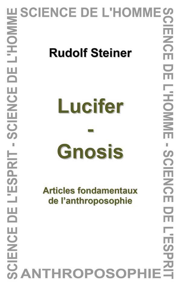 Carte Lucifer - Gnosis Rudolf Steiner