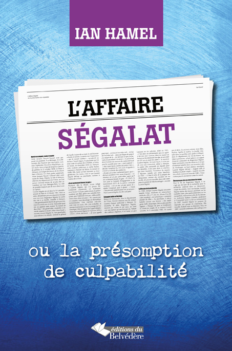 Книга L'affaire Ségalat 