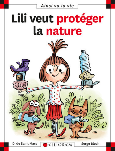 Kniha Lili veut protéger la nature - tome 23 SAINT MARS (DE)