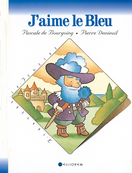 Boek J'aime le bleu DE BOURGOING
