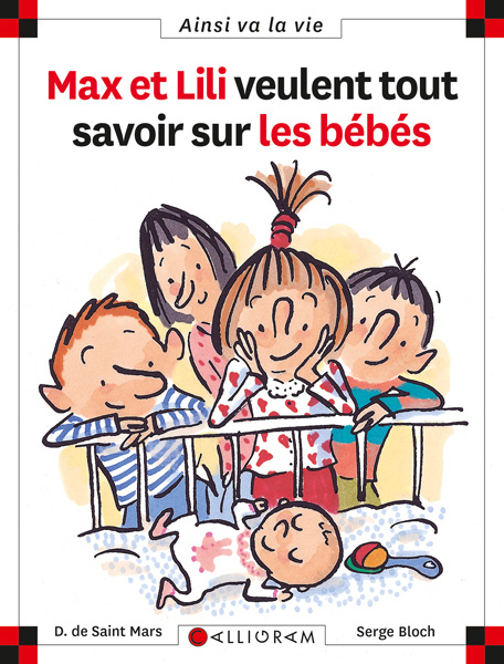 Boek Max et Lili veulent tout savoir sur les bébés - tome 50 SAINT MARS (DE)