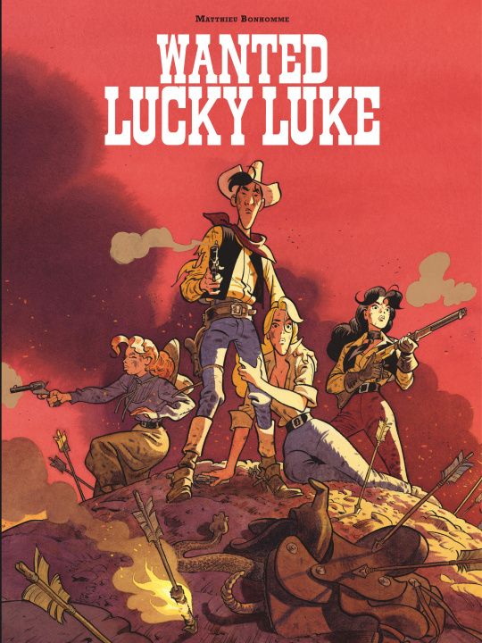 Книга Wanted, Lucky Luke ! Bonhomme Matthieu