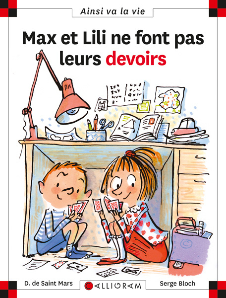 Könyv Max et Lili ne font pas leurs devoirs - tome 62 SAINT MARS (DE)