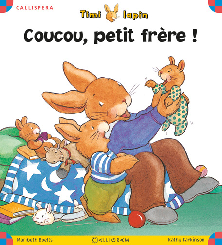 Livro Coucou petit frère ! - Timi lapin BOELTS