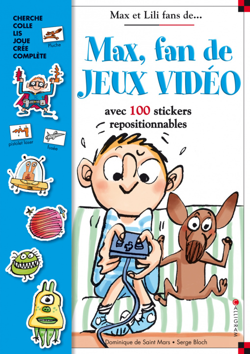 Boek Max, fan de jeux vidéos - Livre stickers SAINT-MARS (DE)