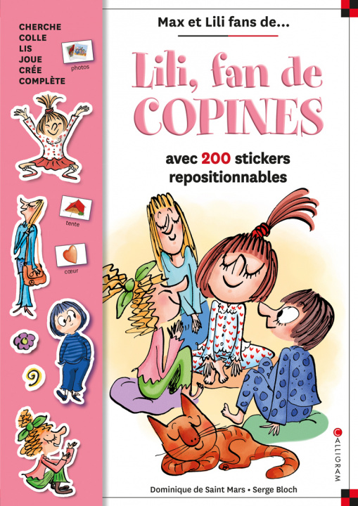 Könyv Lili, fan de copines - Livre stickers SAINT-MARS (DE)