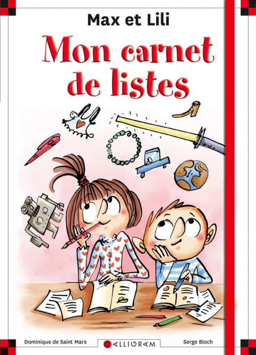 Knjiga Mon carnet de listes Max et Lili SAINT-MARS (DE)