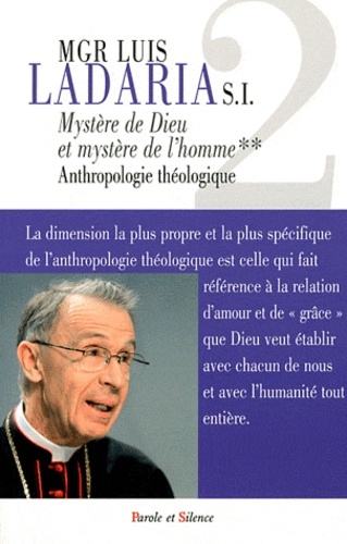 Könyv mystere de dieu, mystere de l'homme - anthropologie theologi Ladaria