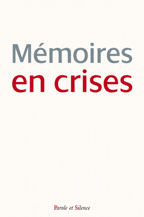 Boek Memoires en crises Observatoir Foi et Culture