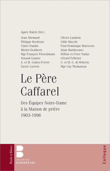 Buch Le Père Caffarel Walch