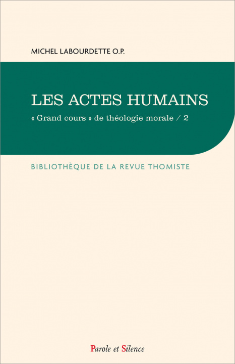 Knjiga Les actes humains Labourdette