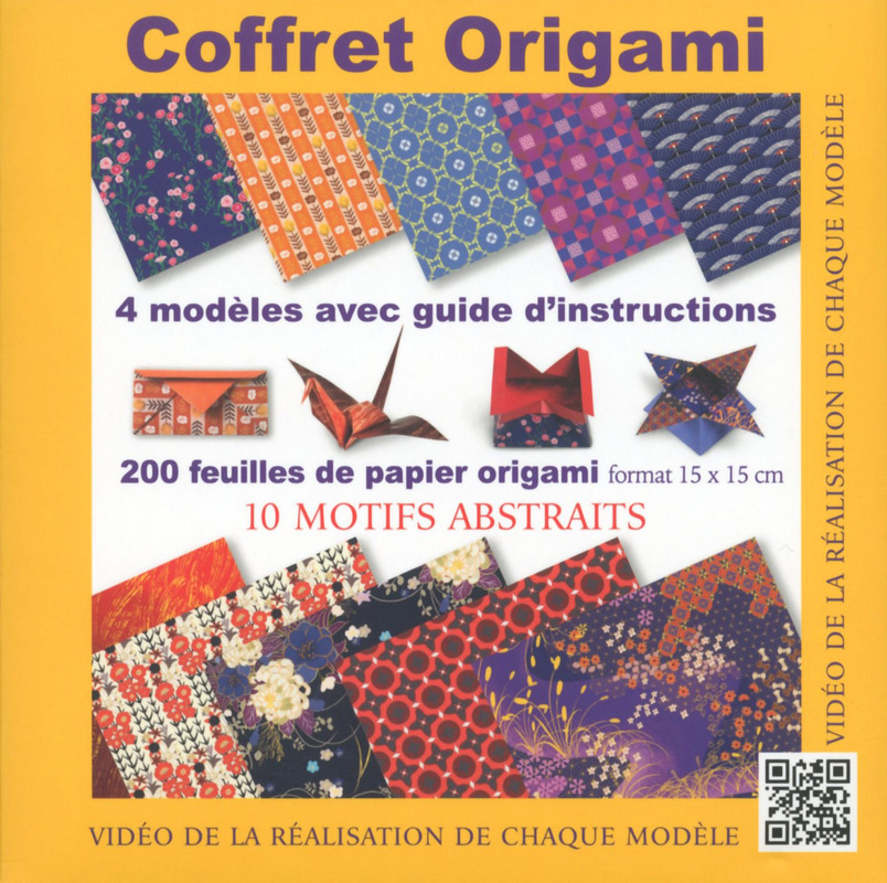 Kniha Coffret Origami motifs abstraits Francesco Decio