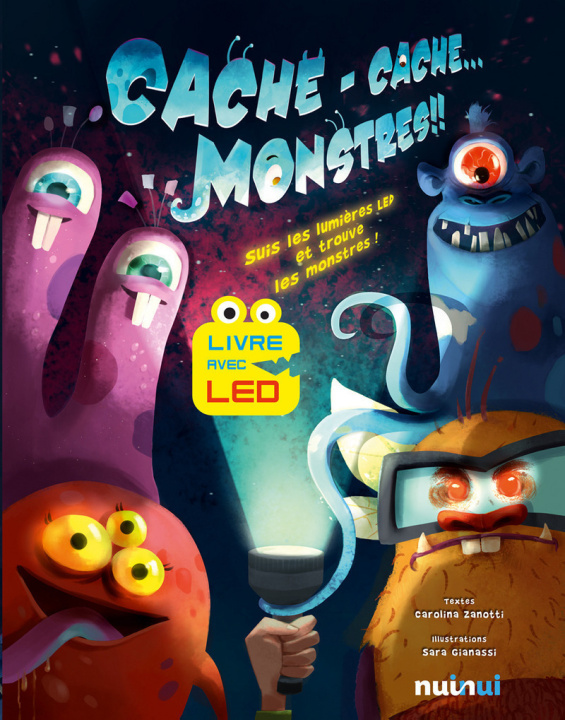 Knjiga Cache cache... monstres !! Carolina Zanotti