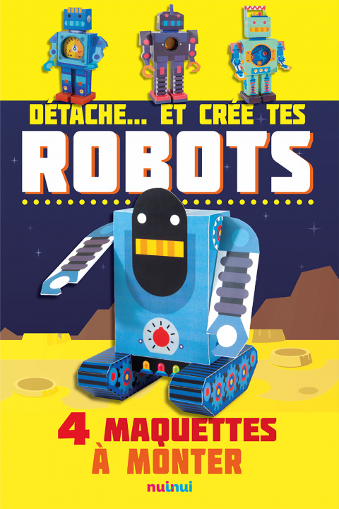 Boek Détache... et crée tes robots Hawcock
