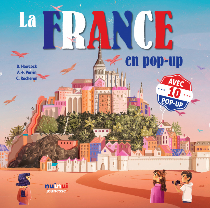 Carte Saisissants pop-up - la France en pop-up Anne-Françoise Perrin