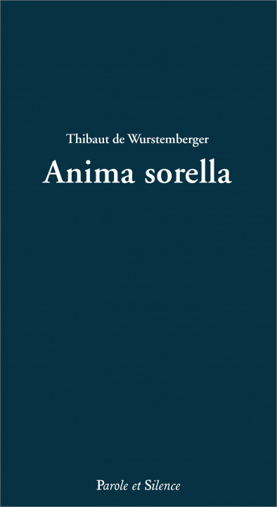 Kniha Anima sorella de Wurstemberger