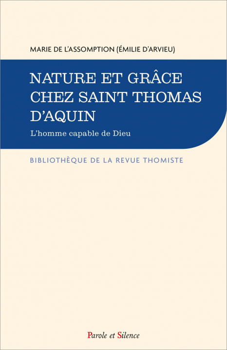Kniha Nature et grâce chez saint Thomas SR MARIE E L'ASSOMPTION