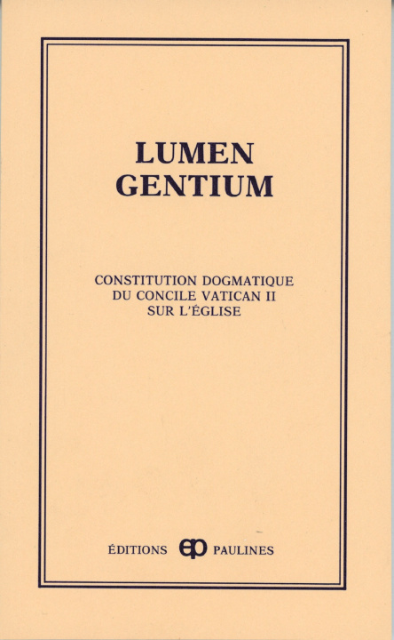 Książka LUMEN GENTIUM CONC