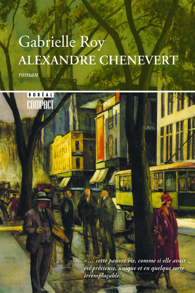 Book Alexandre Chenevert Gabrielle Roy