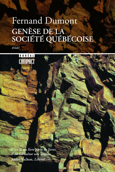 Knjiga Genese de la sociétè Québecoise Fernand Dumont