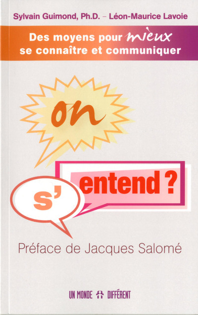 Βιβλίο On s'entend ? Sylvain Guimond