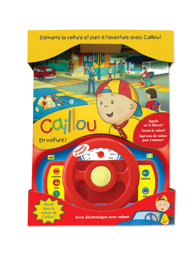 Könyv Caillou En voiture ! collegium