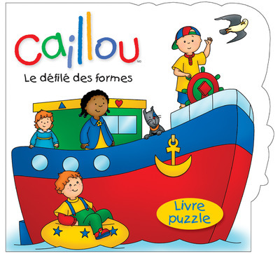 Buch Caillou Le défilé des formes Anne Paradis