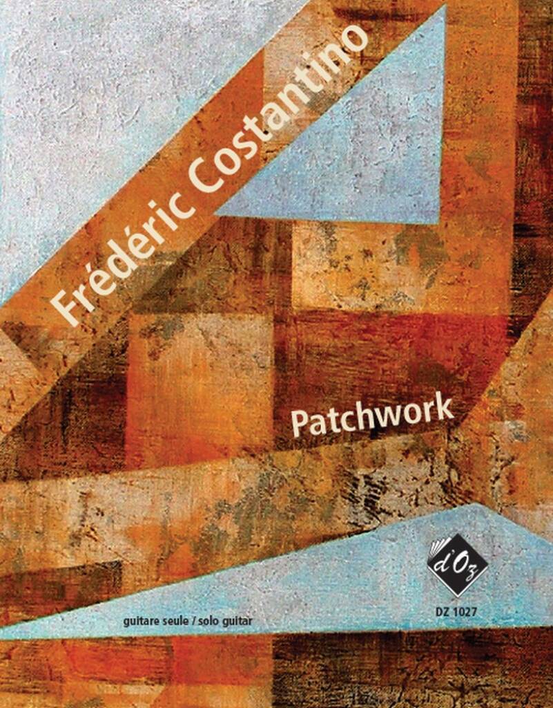 Livro PATCHWORK GUITARE FREDERIC COSTANTINO