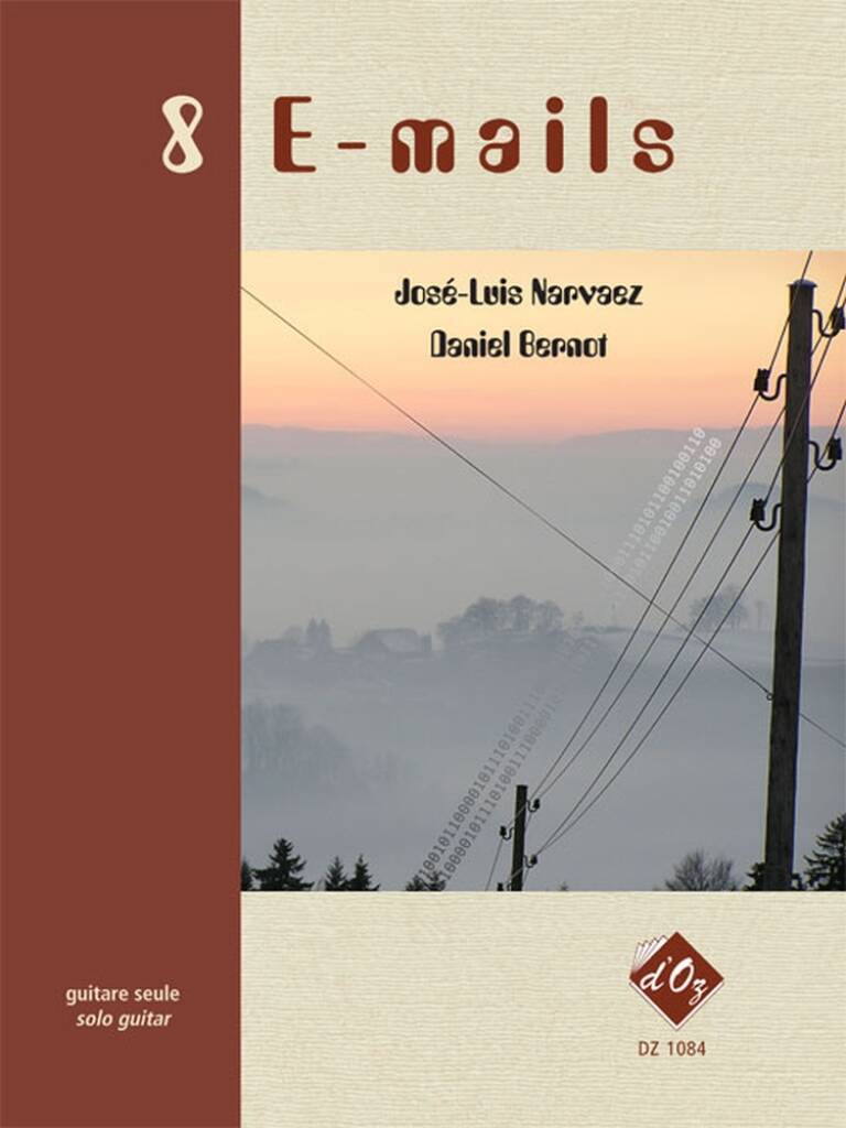 Knjiga 8 E-MAILS GUITARE JOSE-LUIS NARVAEZ