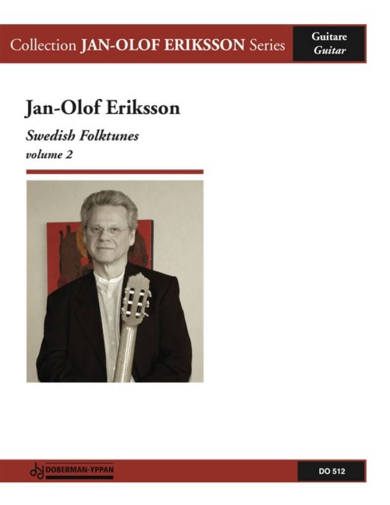 Knjiga SWEDISH FOLKTUNE, VOL. 2 GUITARE JAN-OLOF ERIKSSON