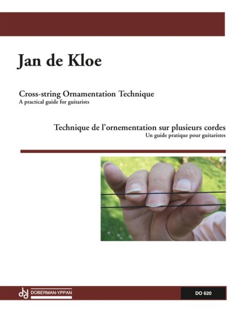 Boek CROSS-STRING ORNAMENTATION TECHNIQUE (GUIT) JAN DE KLOE