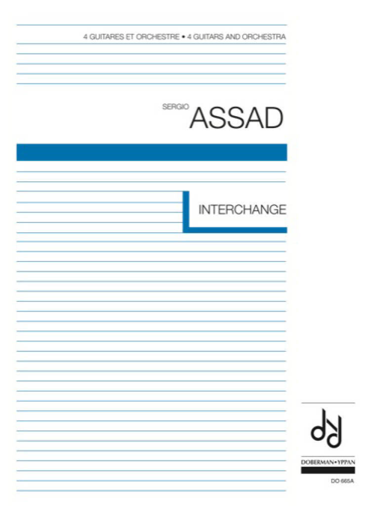 Boek INTERCHANGE GUITARES SERGIO ASSAD